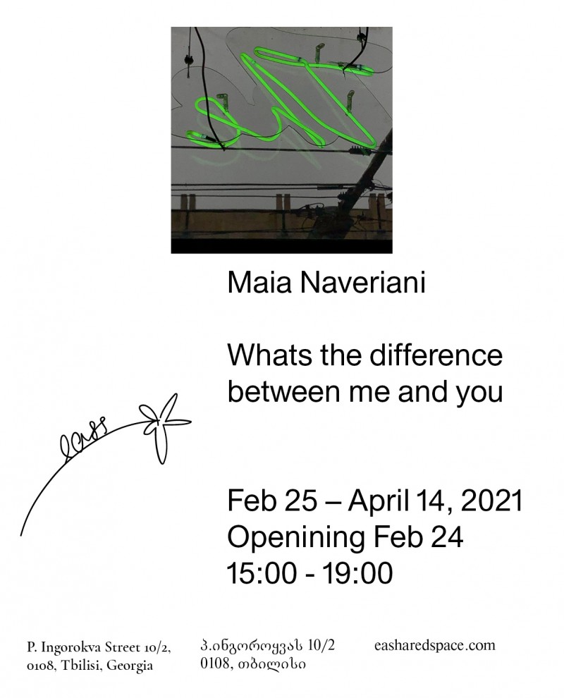 Maia Naveriani, What's the difference between you and me